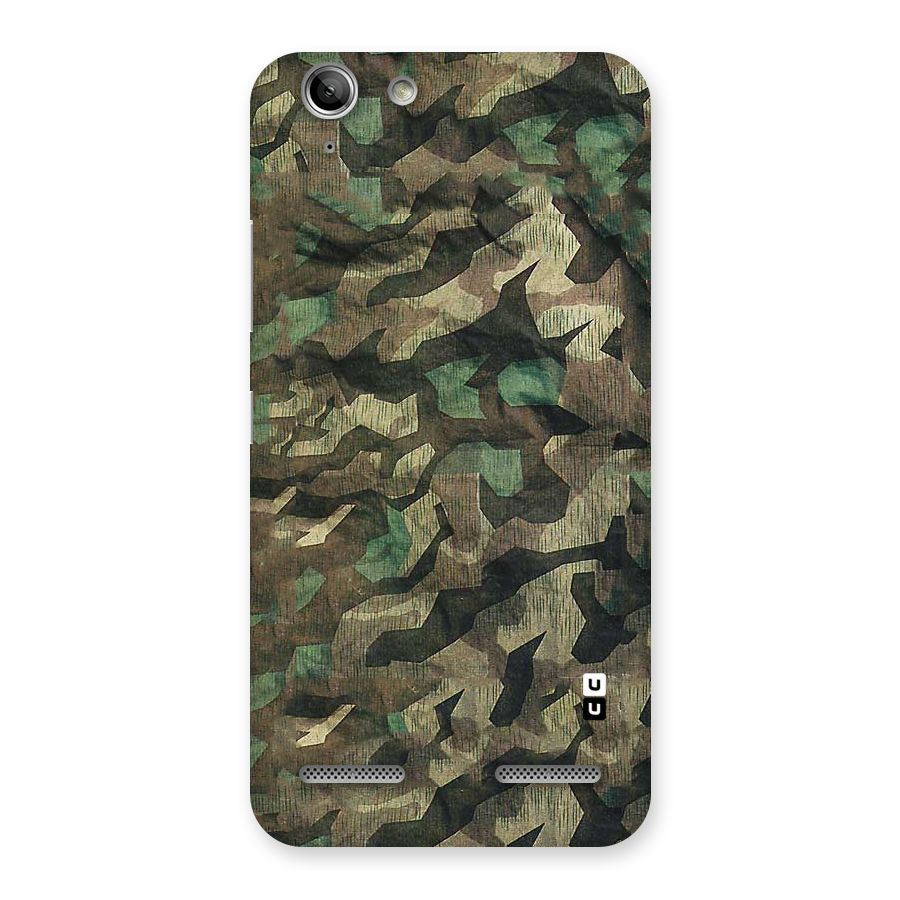Rugged Army Back Case for Vibe K5 Plus