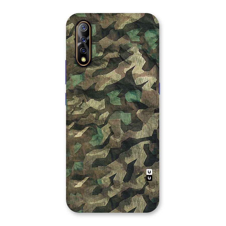 Rugged Army Back Case for Vivo S1