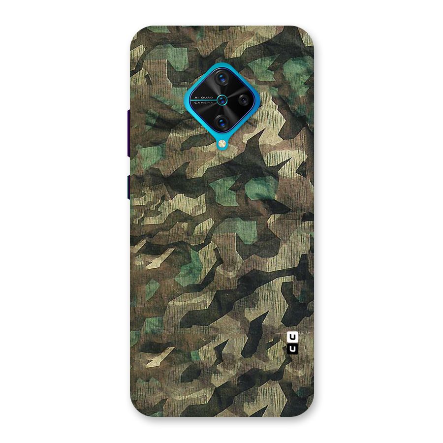 Rugged Army Back Case for Vivo S1 Pro