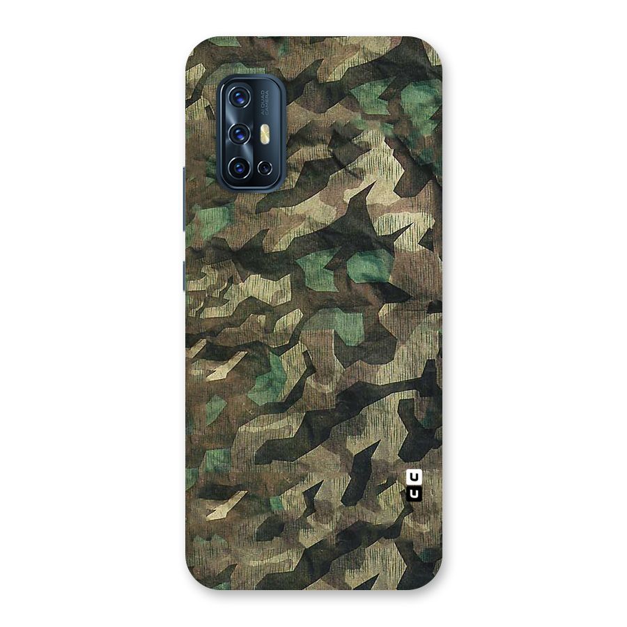 Rugged Army Back Case for Vivo V17