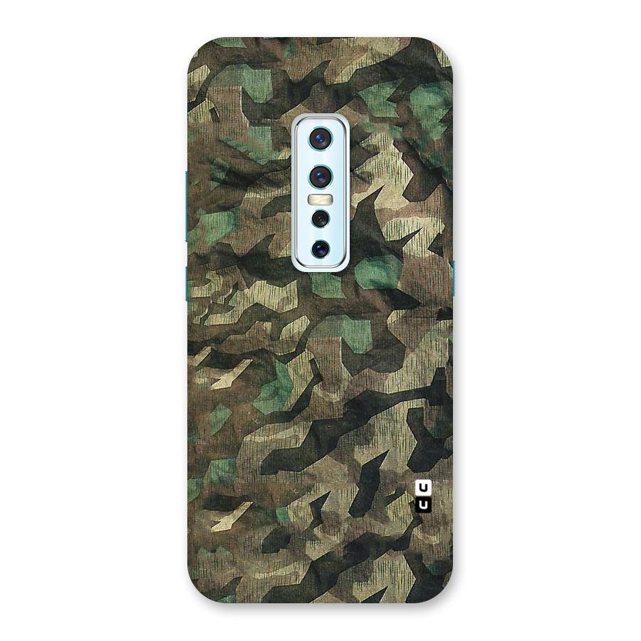 Rugged Army Back Case for Vivo V17 Pro