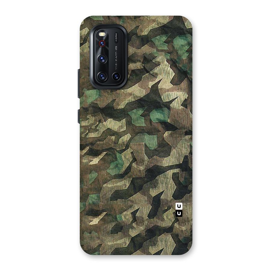 Rugged Army Back Case for Vivo V19