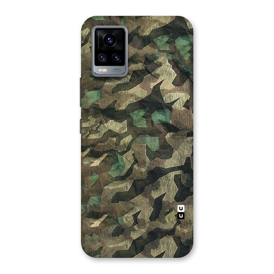 Rugged Army Back Case for Vivo V20