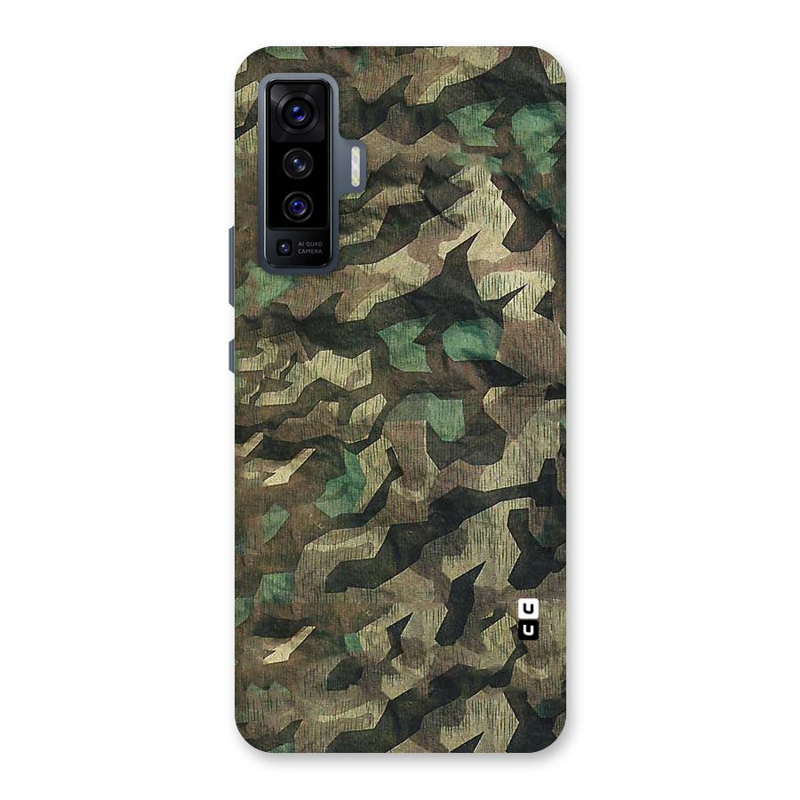 Rugged Army Back Case for Vivo X50
