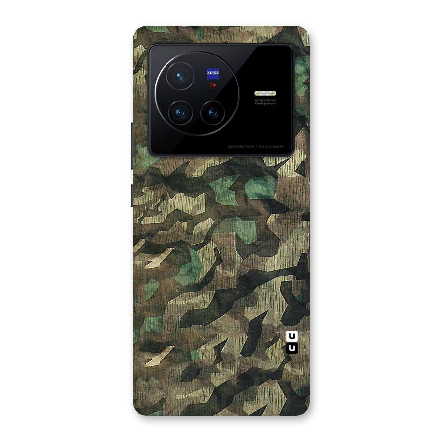 Rugged Army Back Case for Vivo X80
