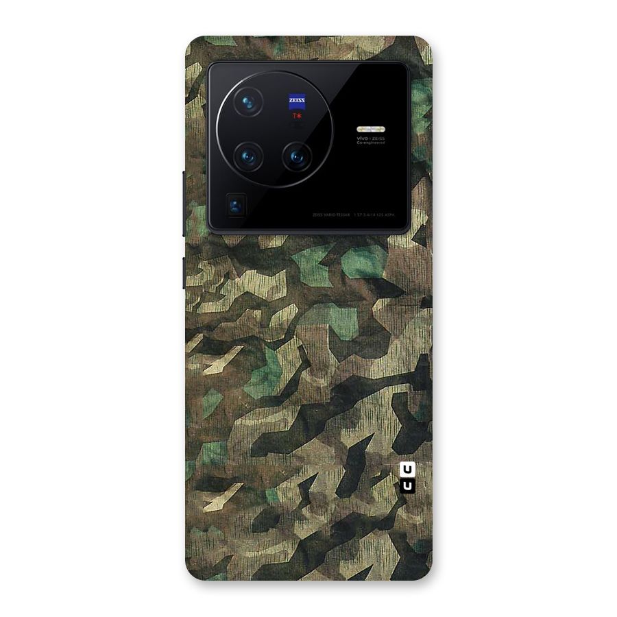 Rugged Army Back Case for Vivo X80 Pro