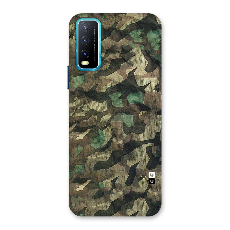 Rugged Army Back Case for Vivo Y20A