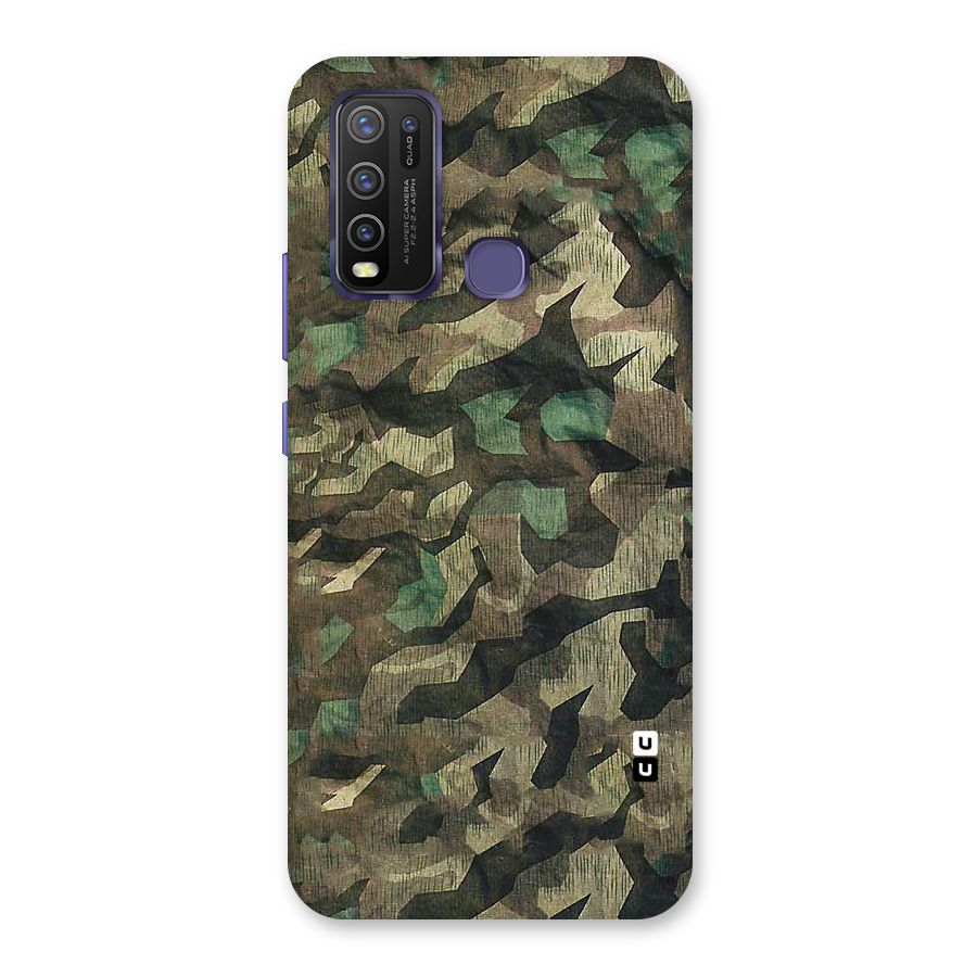 Rugged Army Back Case for Vivo Y30