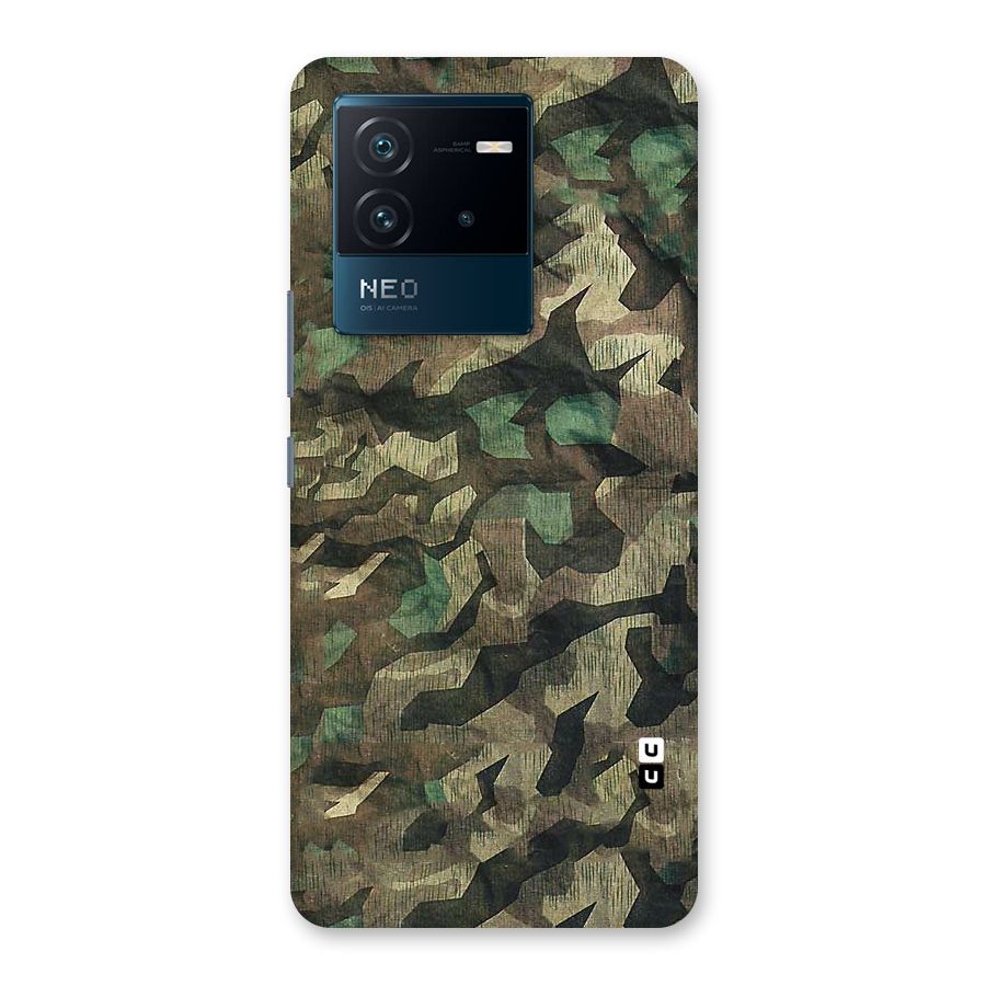 Rugged Army Back Case for Vivo iQOO Neo 6 5G