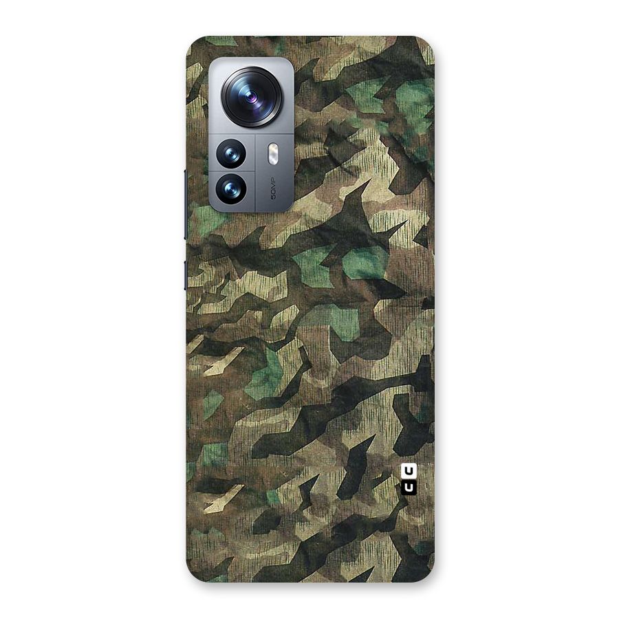 Rugged Army Back Case for Xiaomi 12 Pro