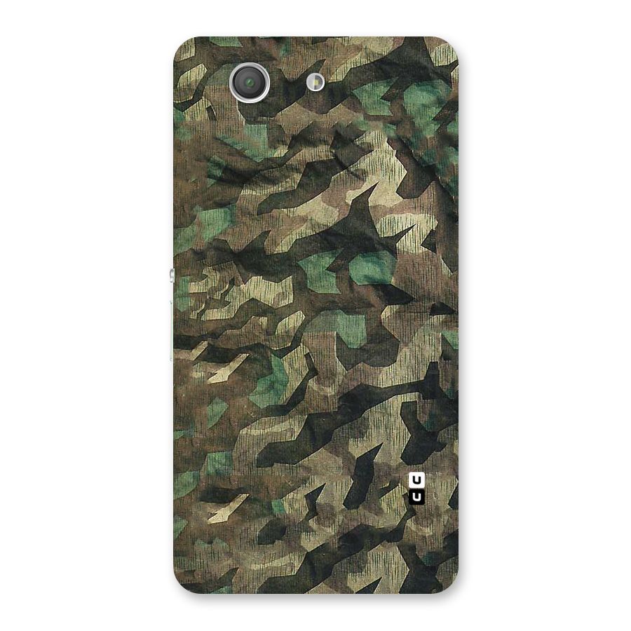 Rugged Army Back Case for Xperia Z3 Compact