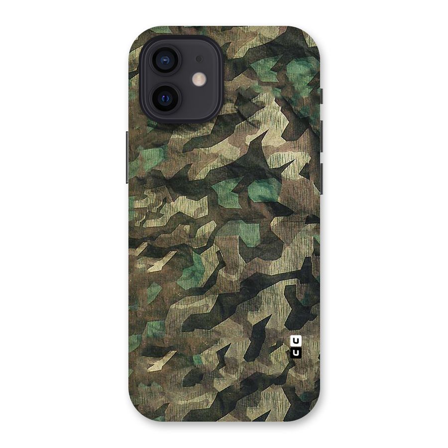 Rugged Army Back Case for iPhone 12