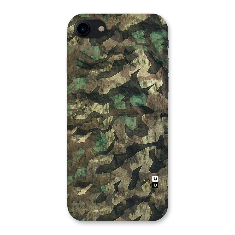 Rugged Army Back Case for iPhone SE 2020