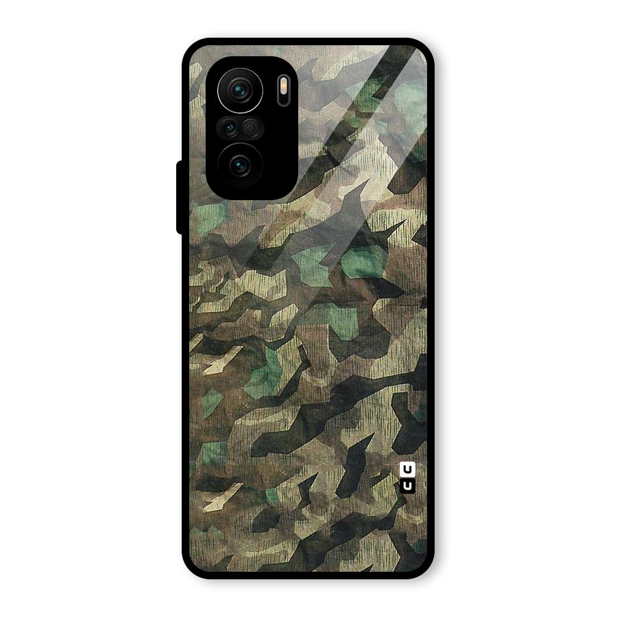 Rugged Army Glass Back Case for Mi 11X Pro