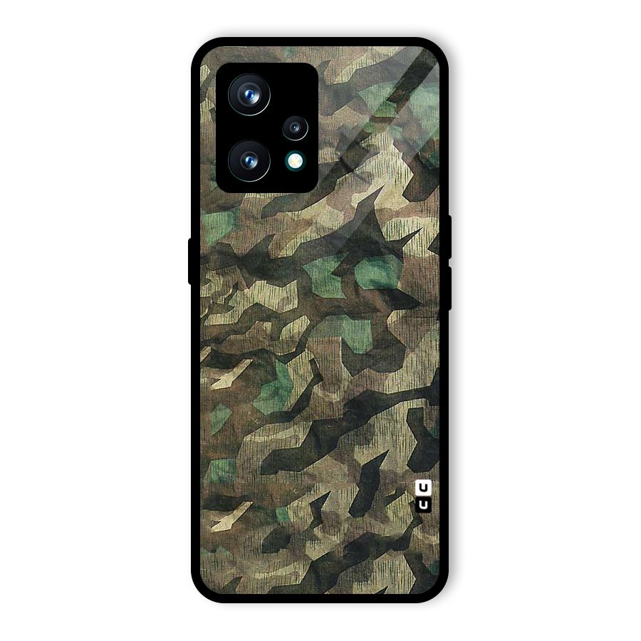Rugged Army Glass Back Case for Realme 9 Pro Plus 5G