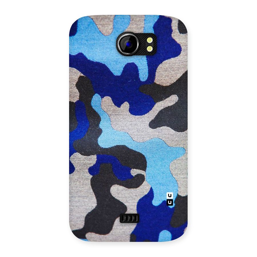 Rugged Camouflage Back Case for Micromax Canvas 2 A110