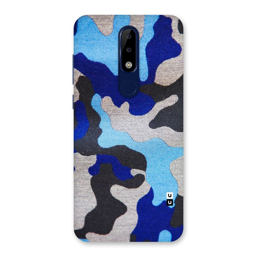 Rugged Camouflage Back Case for Nokia 5.1 Plus