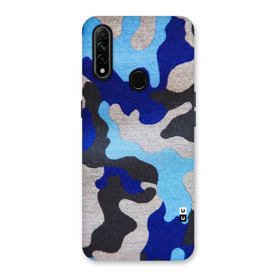 Rugged Camouflage Back Case for Oppo A31