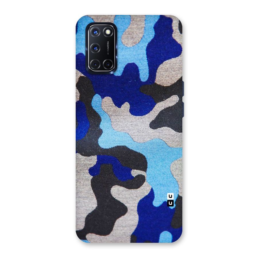 Rugged Camouflage Back Case for Oppo A52