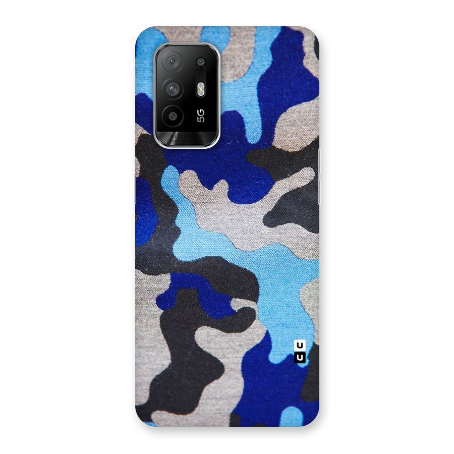 Rugged Camouflage Back Case for Oppo F19 Pro Plus 5G