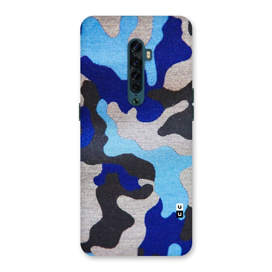 Rugged Camouflage Back Case for Oppo Reno2