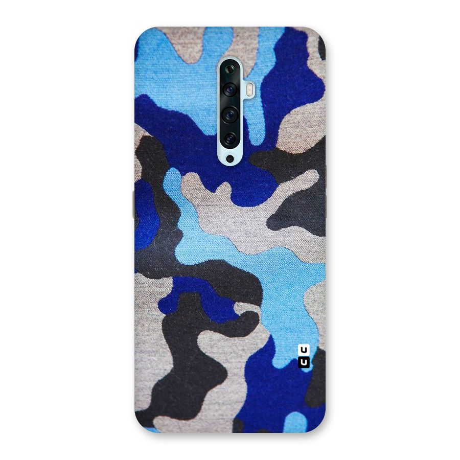 Rugged Camouflage Back Case for Oppo Reno2 F