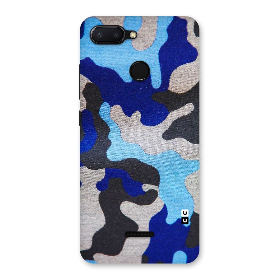 Rugged Camouflage Back Case for Redmi 6