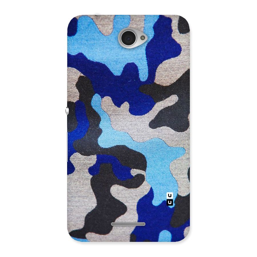 Rugged Camouflage Back Case for Sony Xperia E4