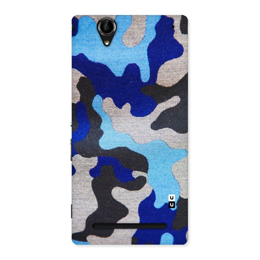 Rugged Camouflage Back Case for Sony Xperia T2