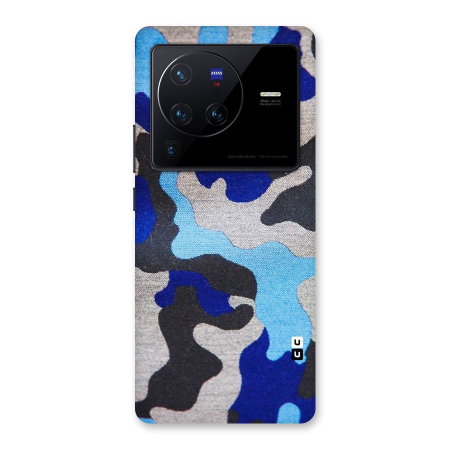 Rugged Camouflage Back Case for Vivo X80 Pro