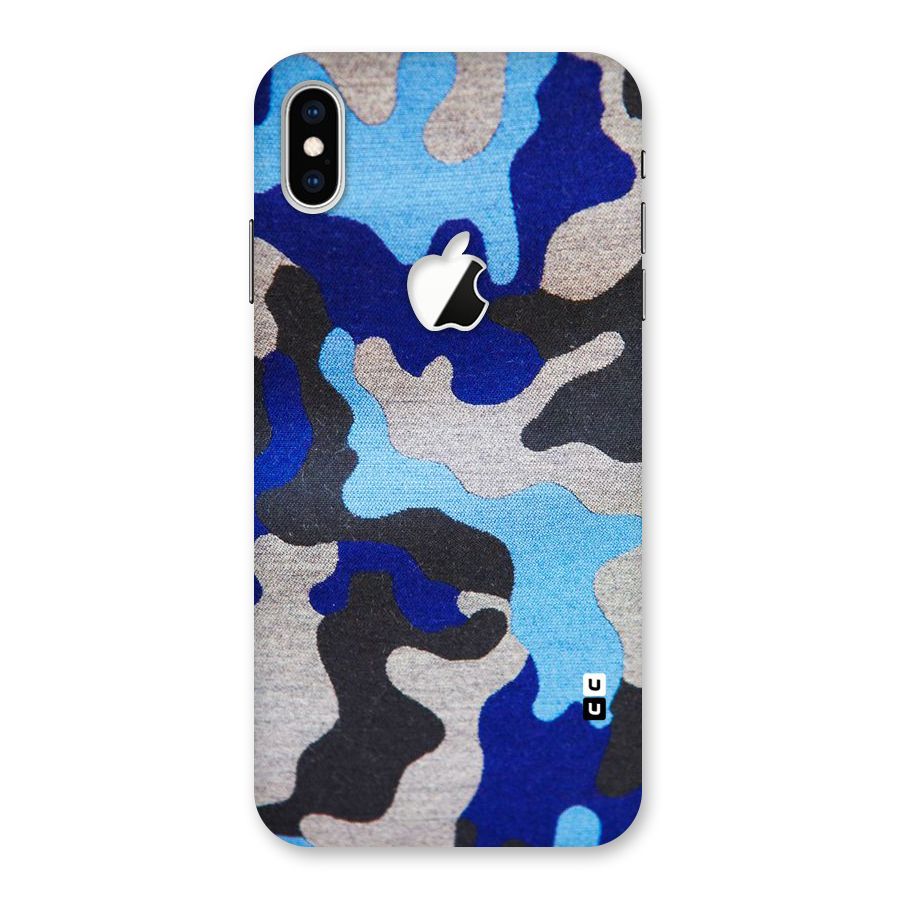 Rugged Camouflage Back Case for iPhone XS Max Apple Cut