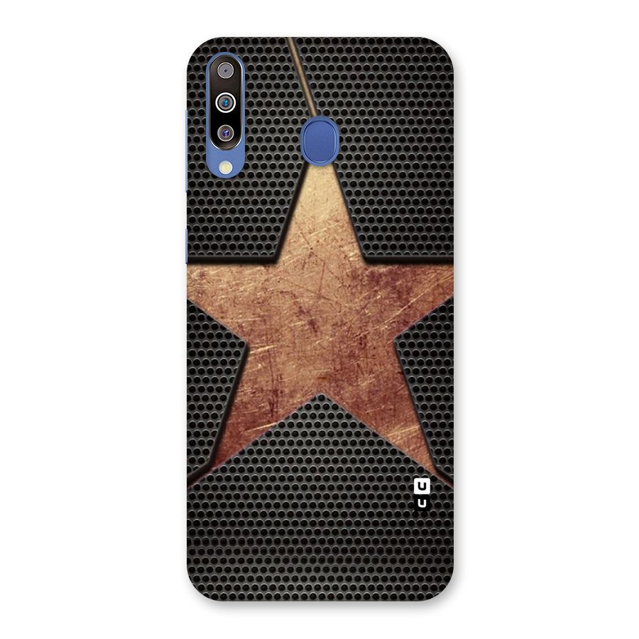 Rugged Gold Star Back Case for Galaxy M30
