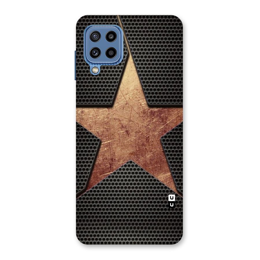 Rugged Gold Star Back Case for Galaxy M32