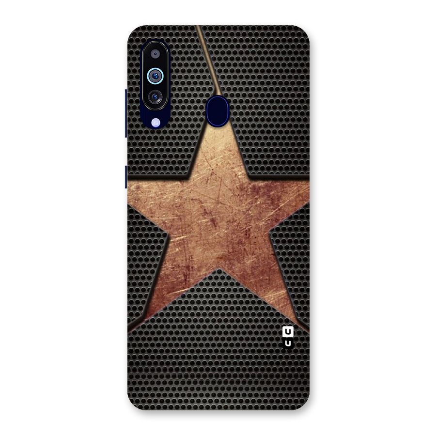 Rugged Gold Star Back Case for Galaxy M40