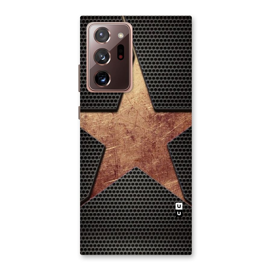 Rugged Gold Star Back Case for Galaxy Note 20 Ultra