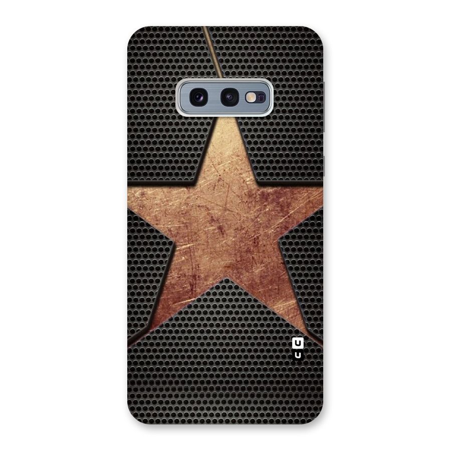 Rugged Gold Star Back Case for Galaxy S10e