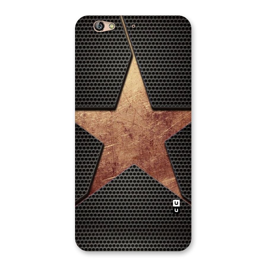Rugged Gold Star Back Case for Gionee S6