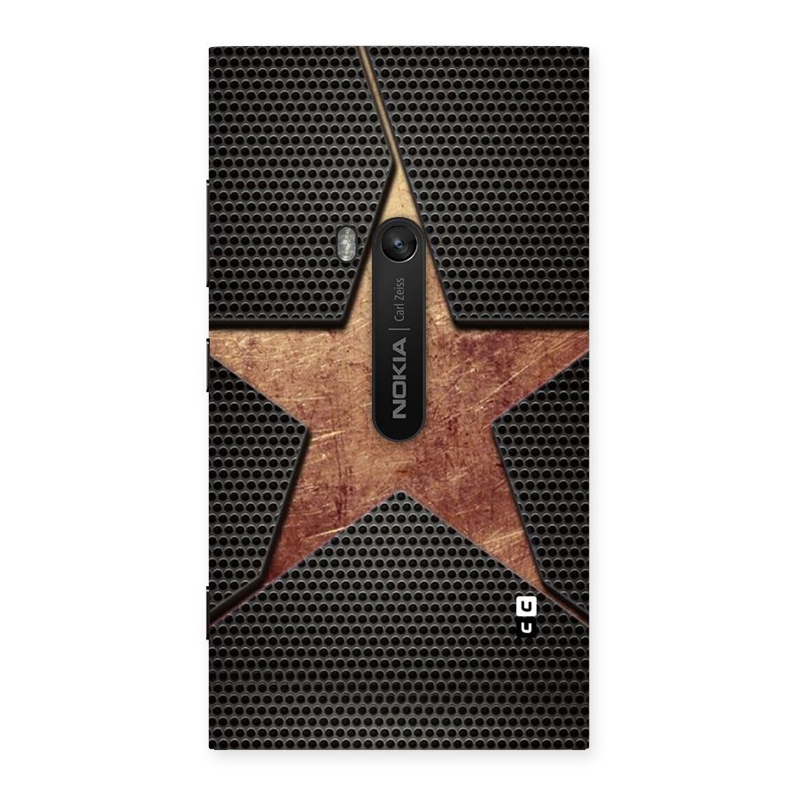 Rugged Gold Star Back Case for Lumia 920