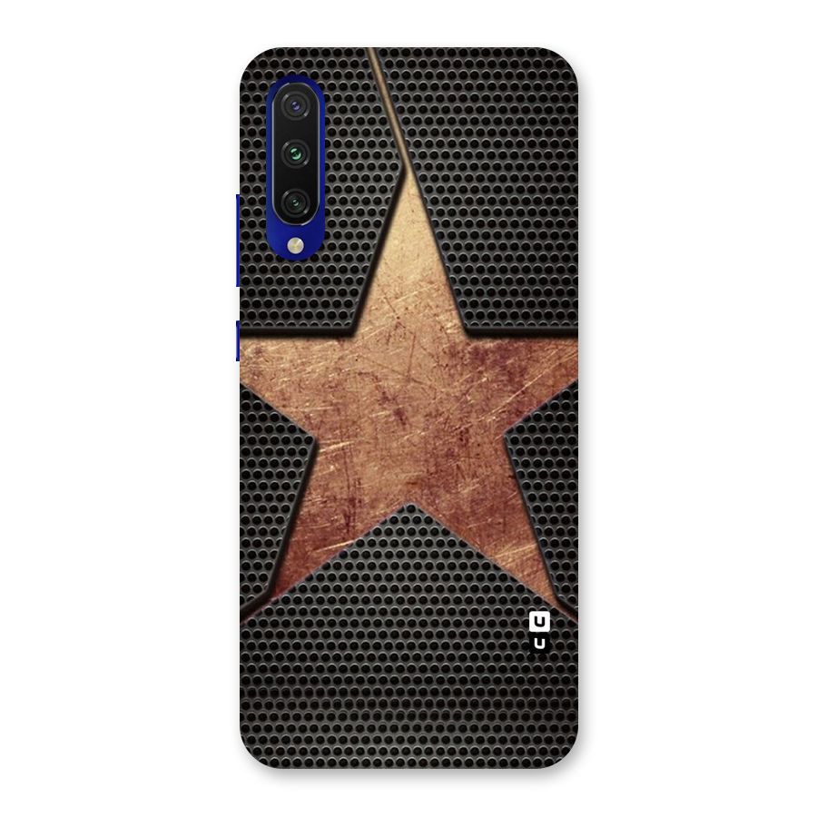 Rugged Gold Star Back Case for Mi A3