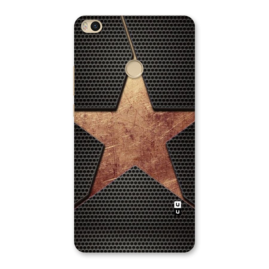 Rugged Gold Star Back Case for Mi Max 2