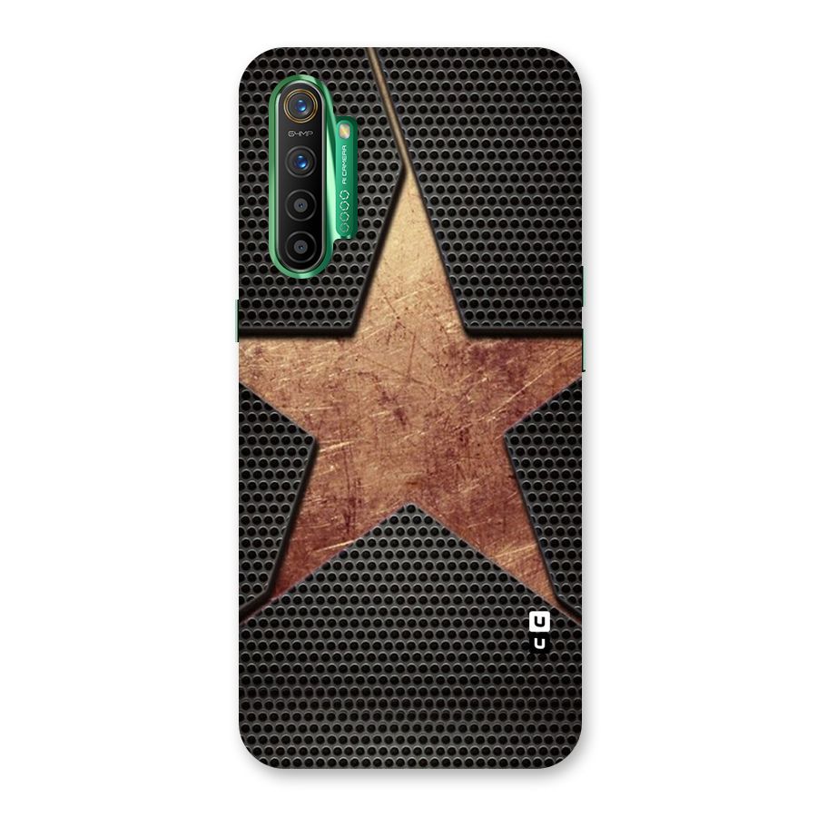Rugged Gold Star Back Case for Realme X2