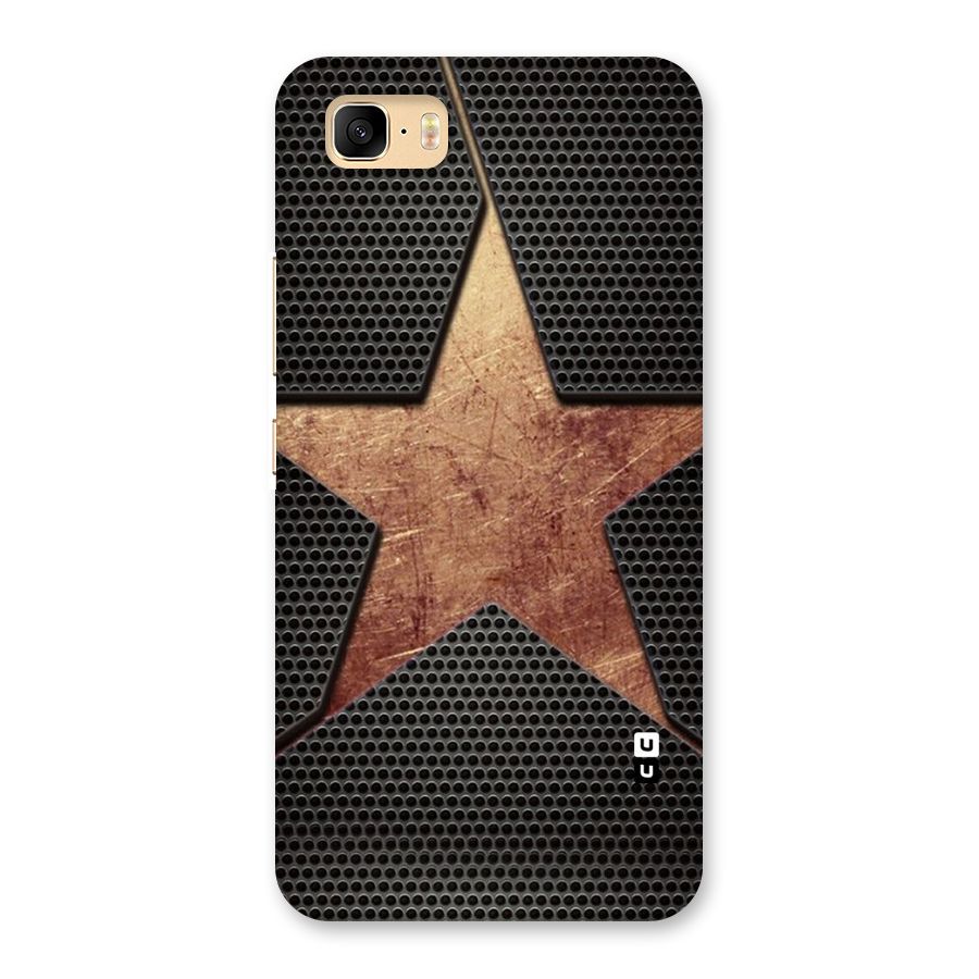 Rugged Gold Star Back Case for Zenfone 3s Max