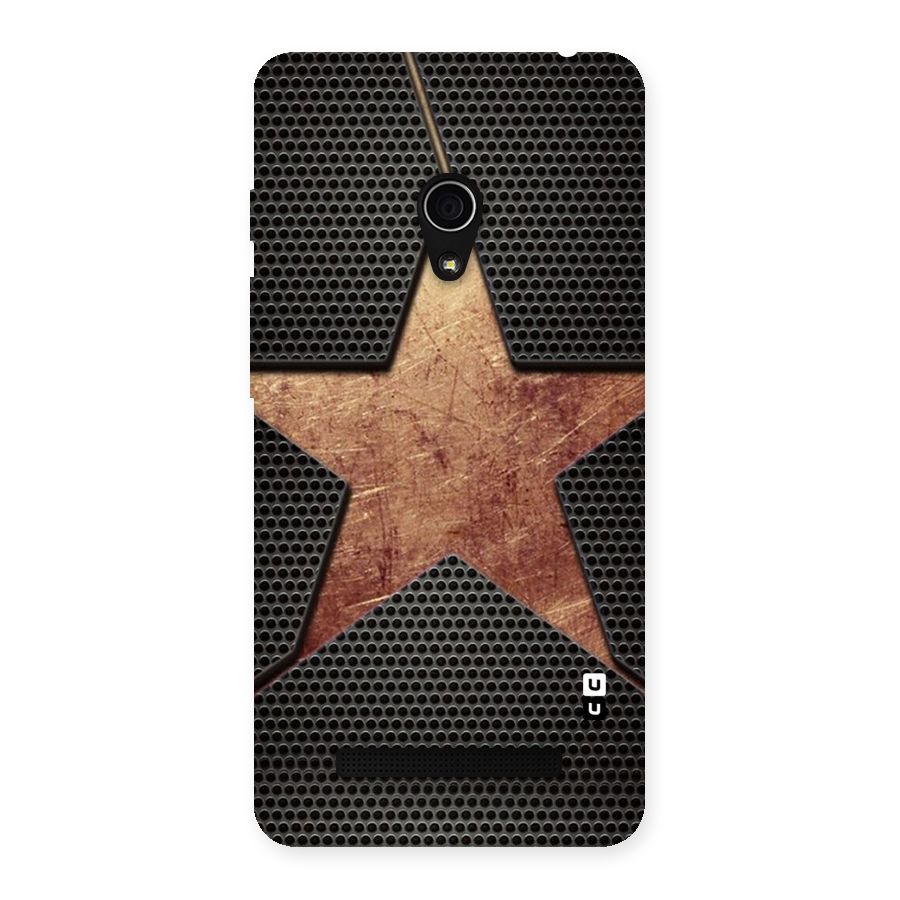 Rugged Gold Star Back Case for Zenfone 5