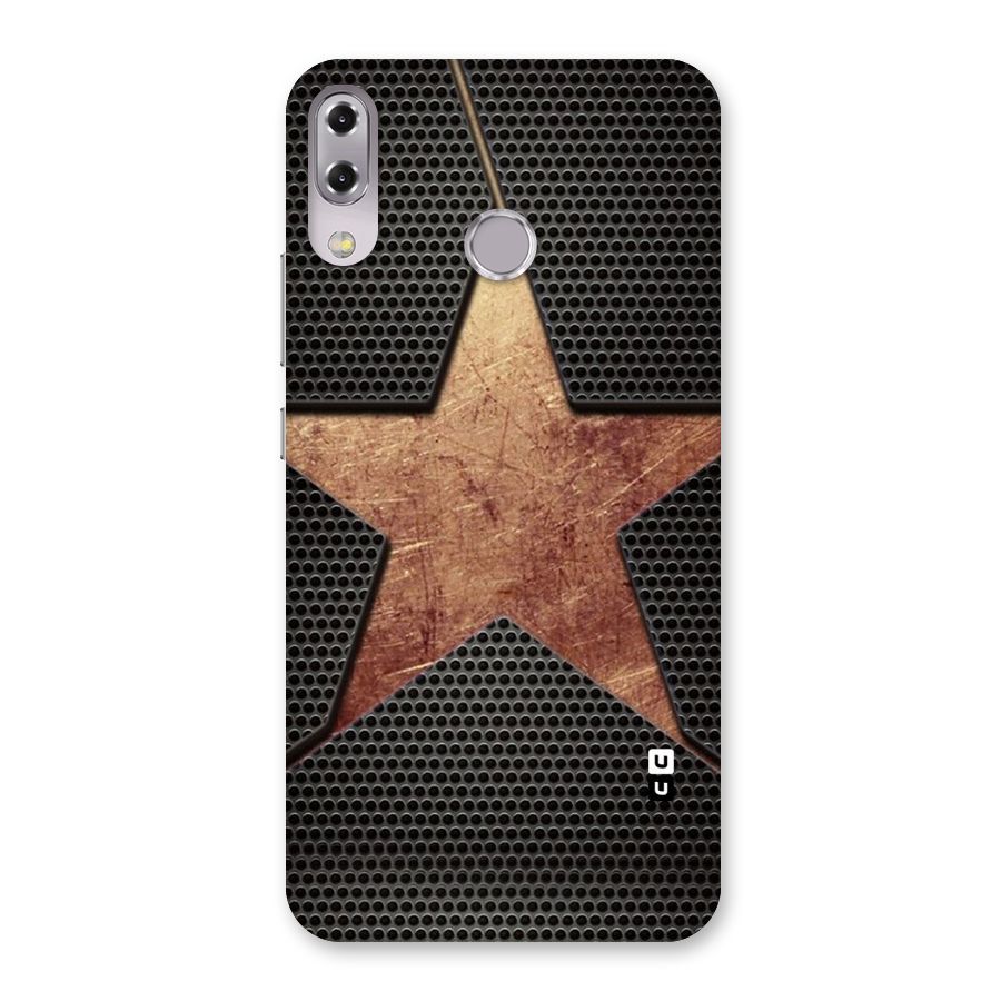 Rugged Gold Star Back Case for Zenfone 5Z