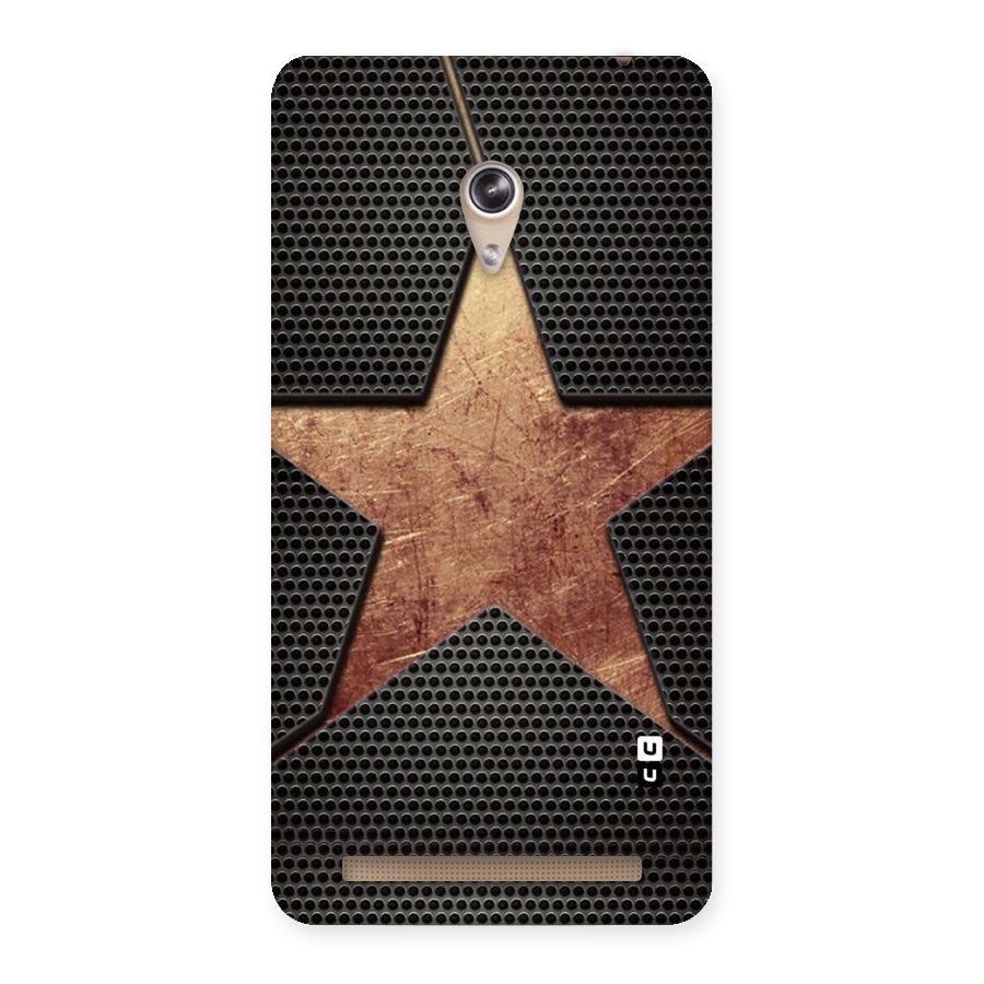 Rugged Gold Star Back Case for Zenfone 6