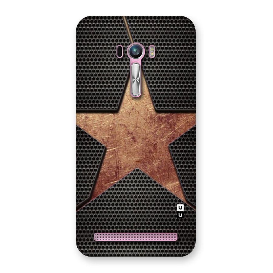 Rugged Gold Star Back Case for Zenfone Selfie