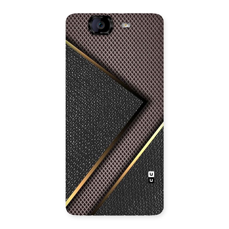 Rugged Polka Design Back Case for Canvas Knight A350