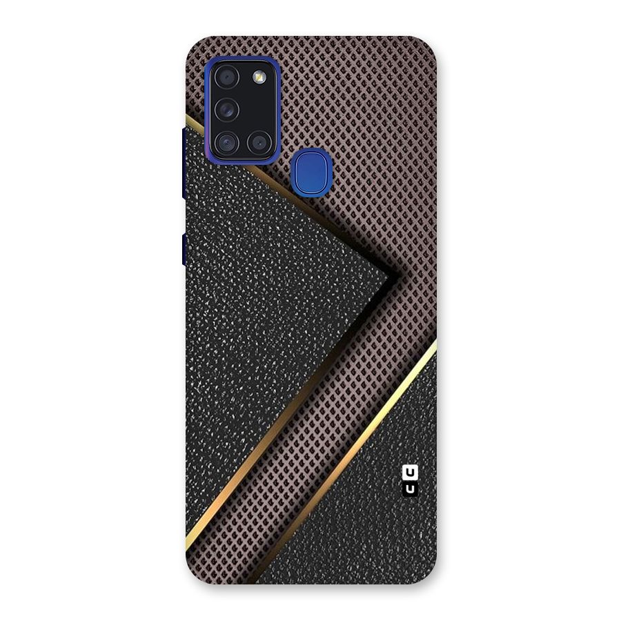 Rugged Polka Design Back Case for Galaxy A21s