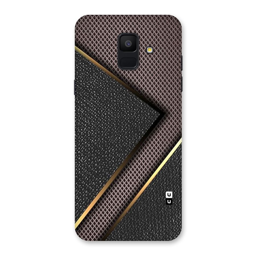 Rugged Polka Design Back Case for Galaxy A6 (2018)
