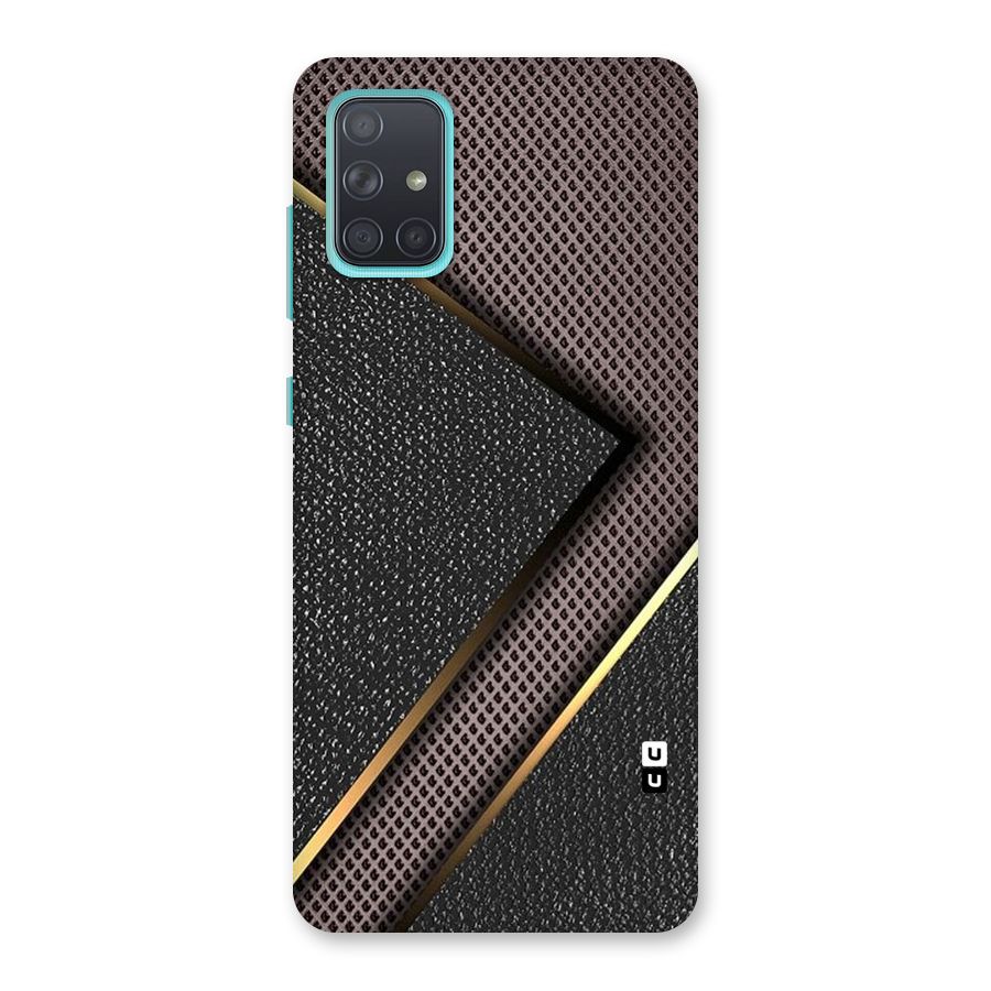 Rugged Polka Design Back Case for Galaxy A71